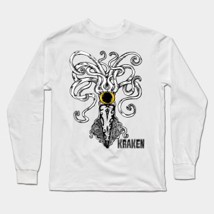 Kraken (script) Long Sleeve T-Shirt